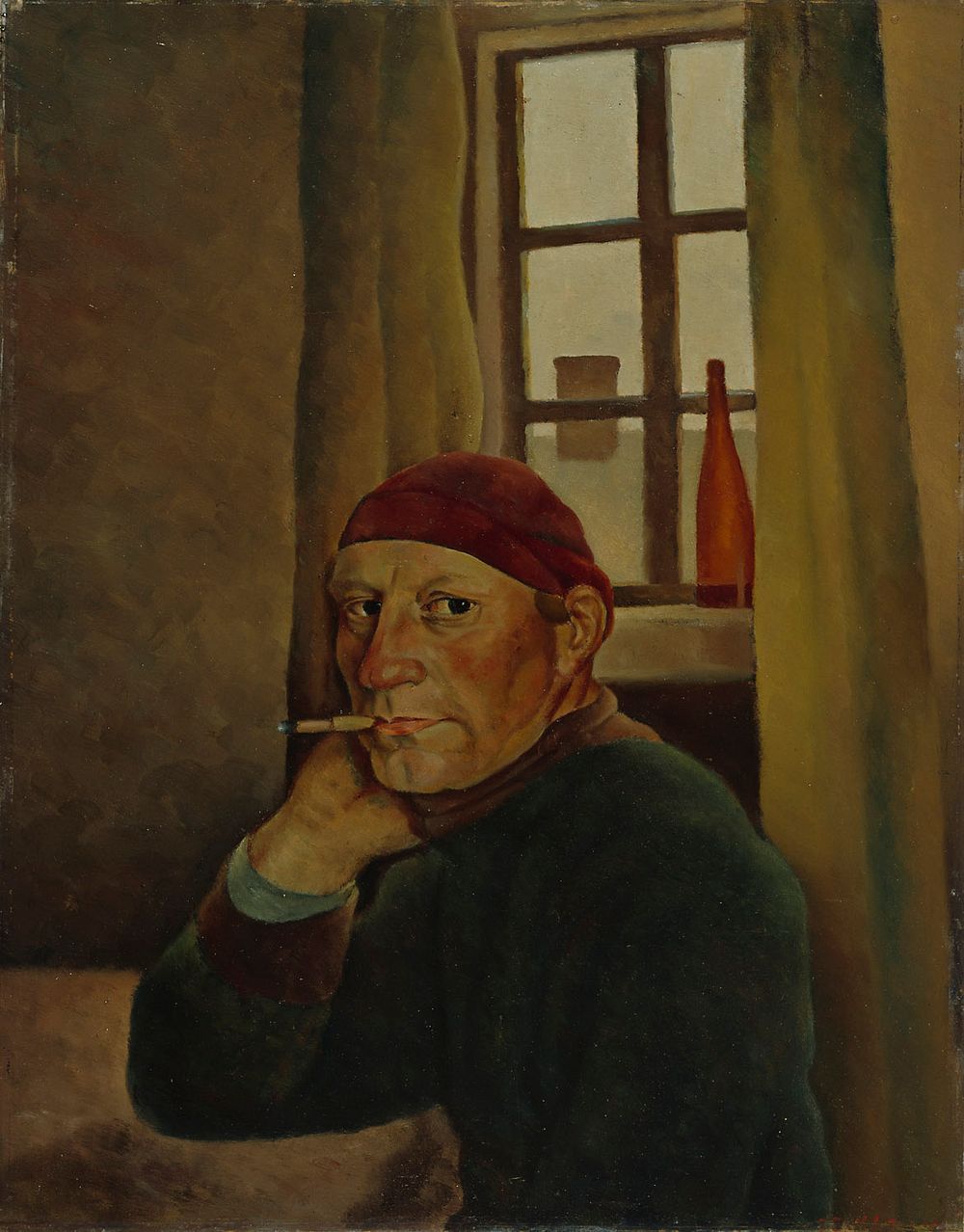 Self-portrait, 1933, Vilho Lampi