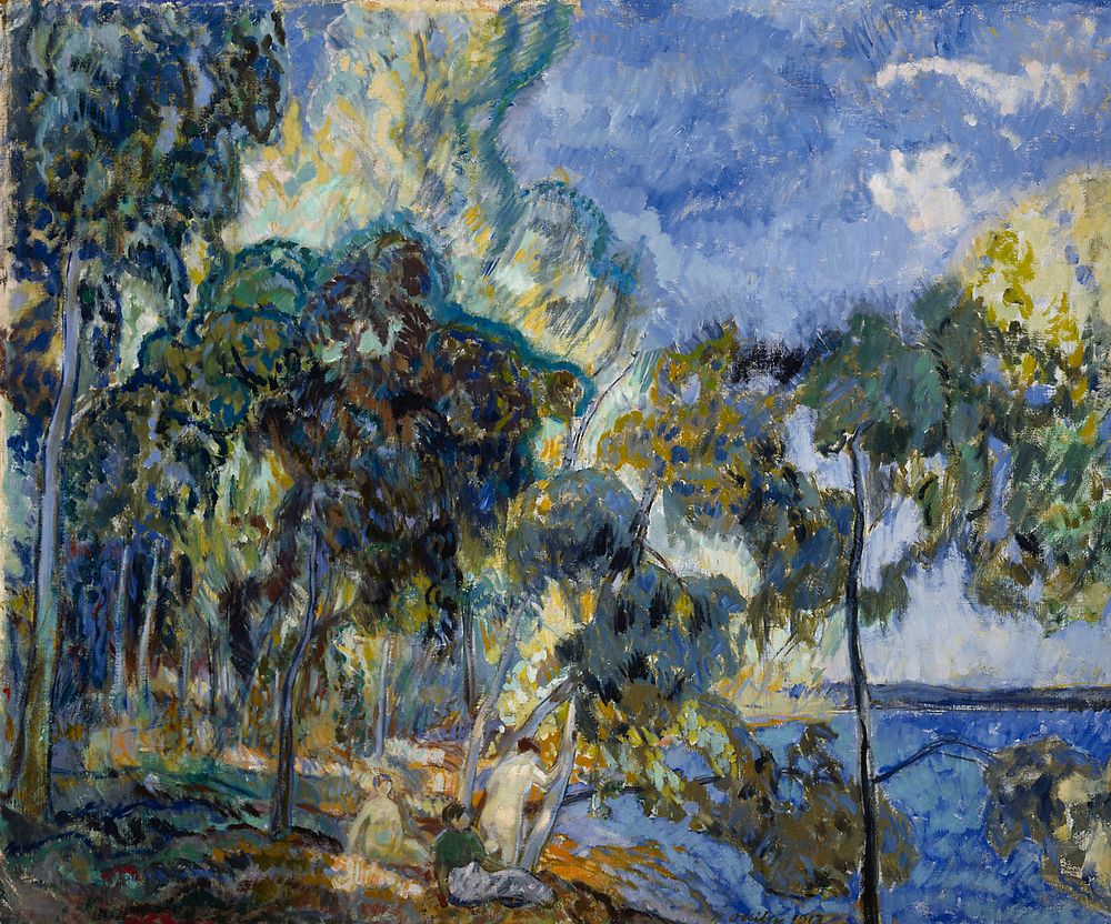 Landscape in korpilahti, 1913, Yrjö Ollila
