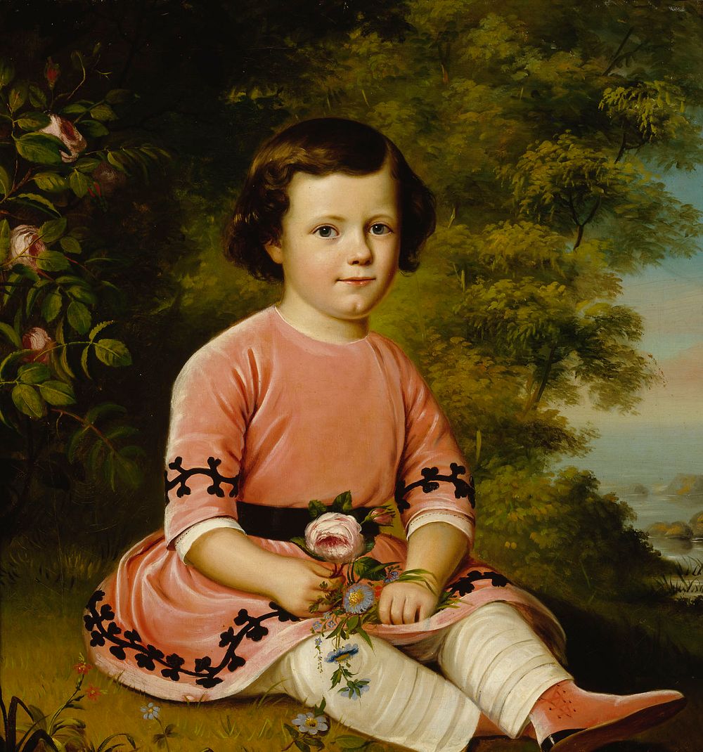 F. m. maexmontan as a child, 1850, Johan Erik Lindh