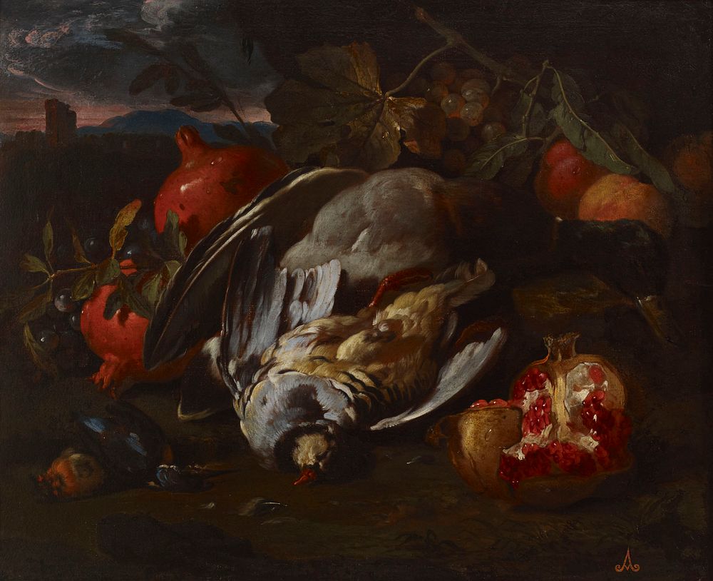 Still life with dead game, 1600 - 1699, Franz Werner Von Tamm Circle