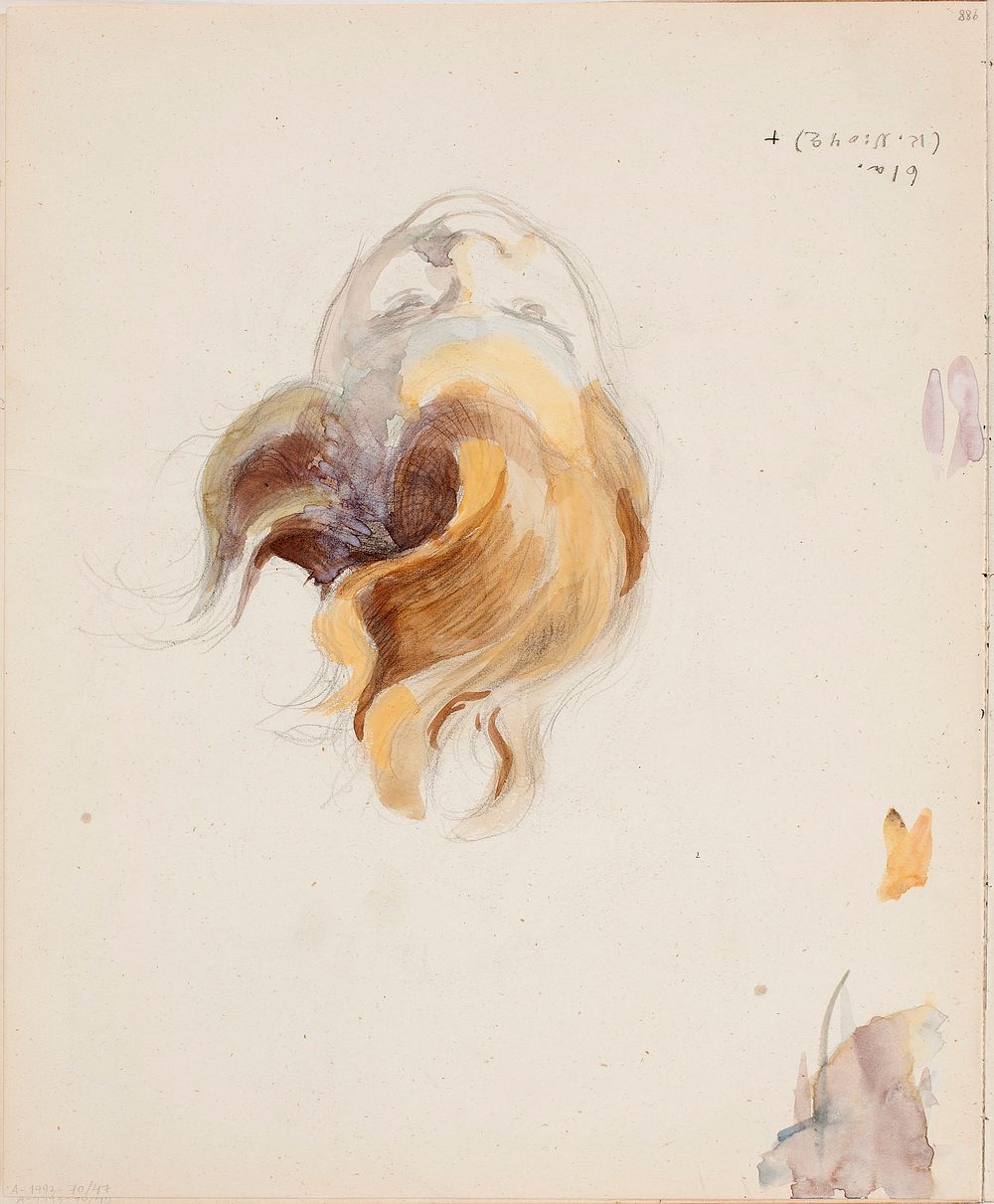 (unknown), 1910 - 1919part of a sketchbook, Eero Järnefelt