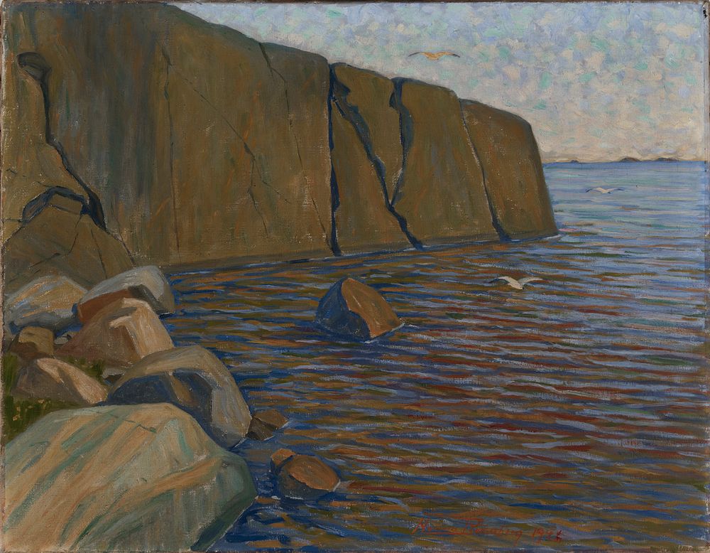 Cliffs, 1926, Hanna Rönnberg