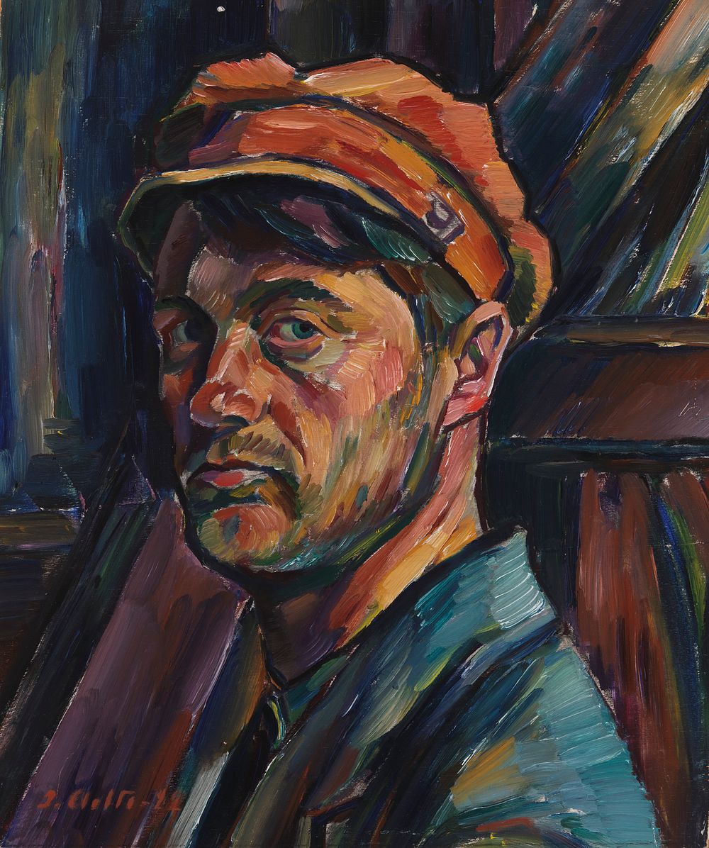 Self-portrait, 1922, Ilmari Aalto