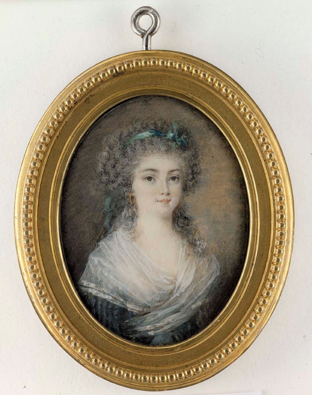 Portrait of a young lady, Peter Adolf Hall