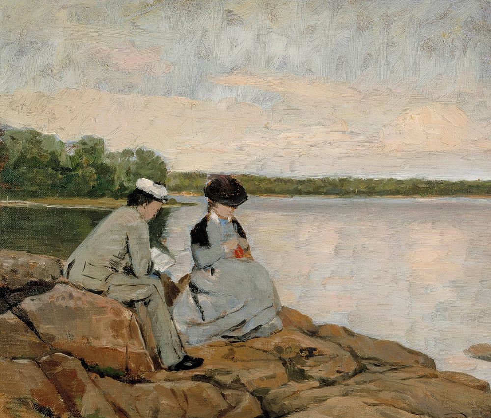 Kahden rannalla, 1877, Arvid Liljelund