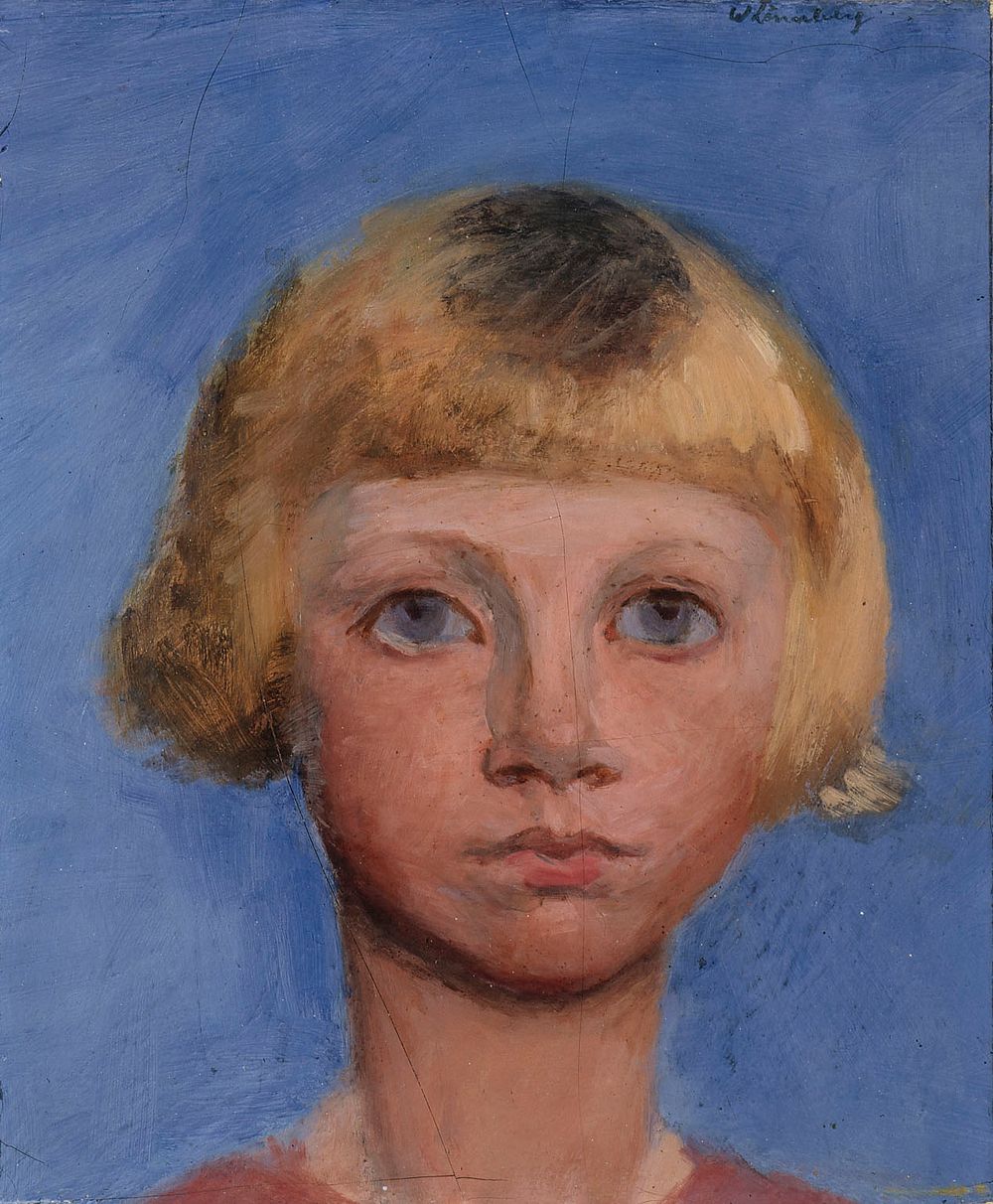 Daughter of the artist, 1929, William Iönnberg