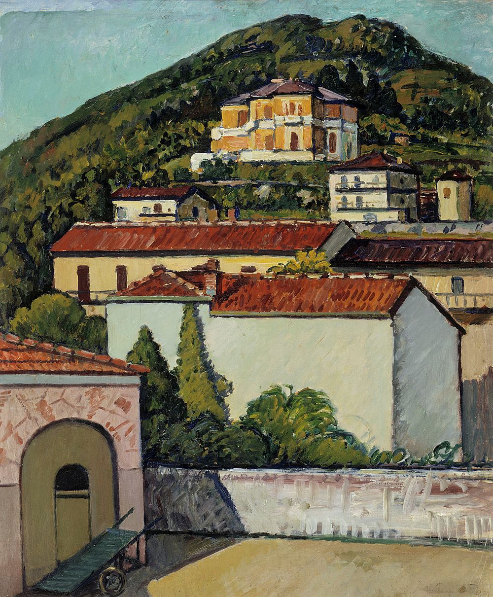Landscape from liguria, 1932, Pietro Marussig