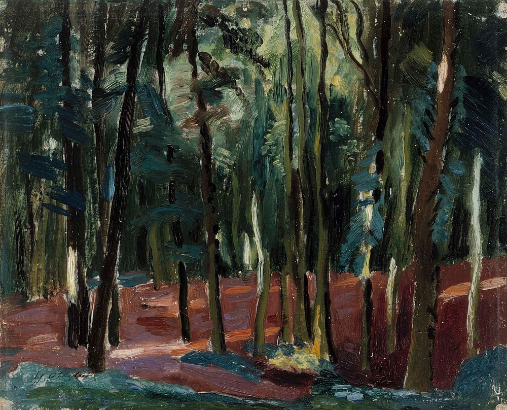 St. germainen metsää, 1924, Yrjö Ollila