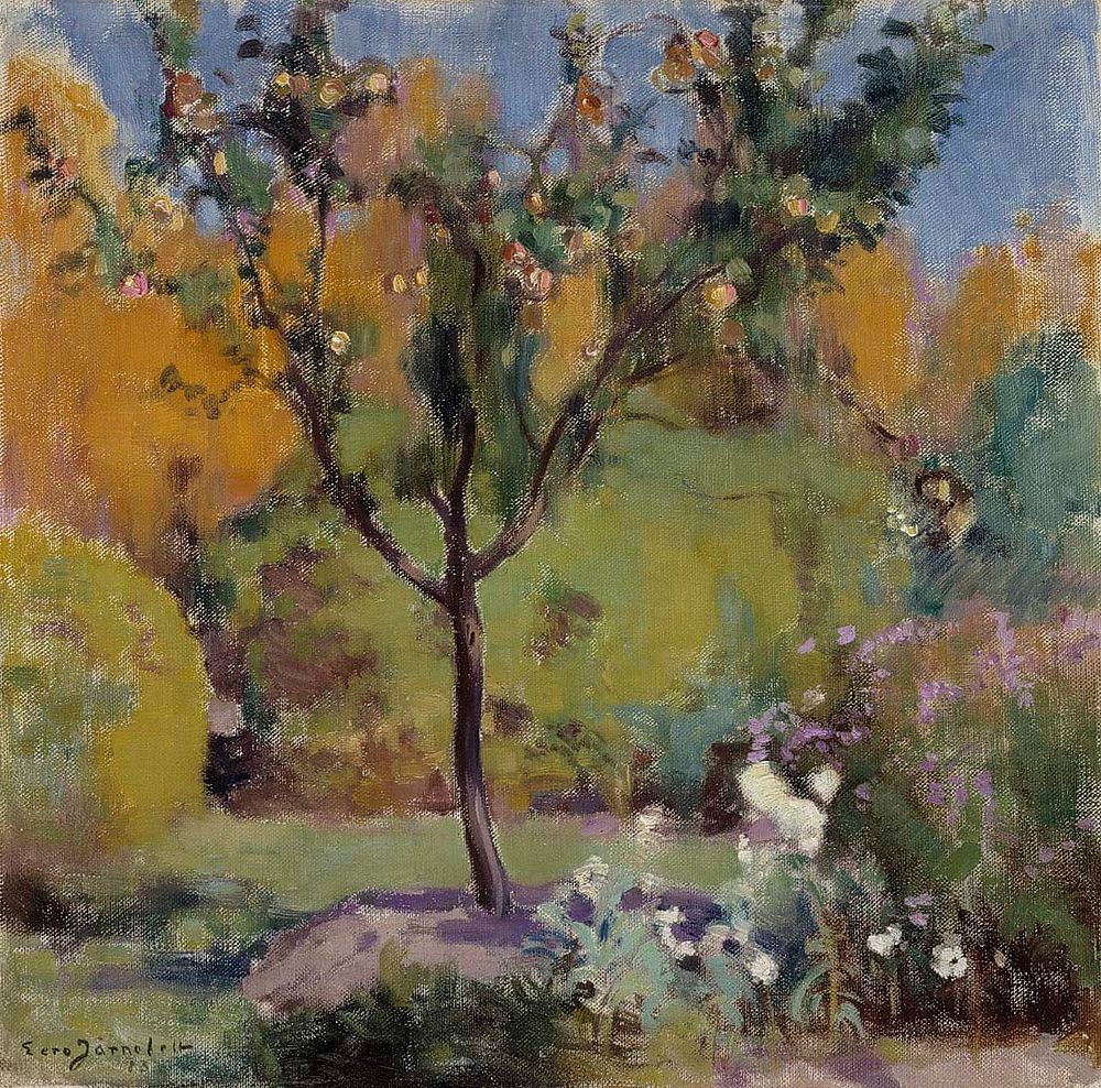Apple tree, 1883, Eero Järnefelt