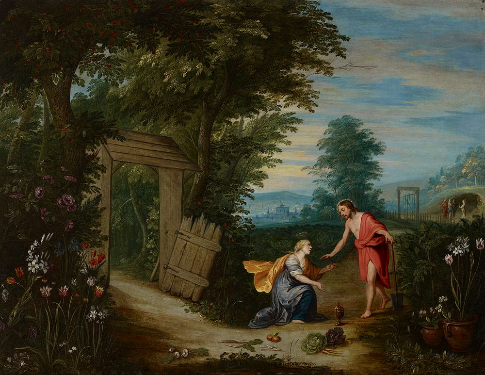 Noli me tangere, 1640, Jan II Brueghel