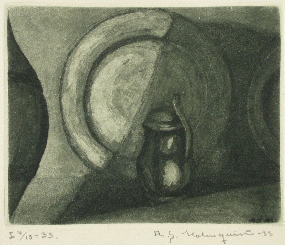 Still life, 1933, Anders Gunnar Holmqvist