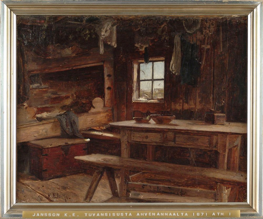 Tuvansisusta ahvenanmaalta, 1871, Karl Emanuel Jansson