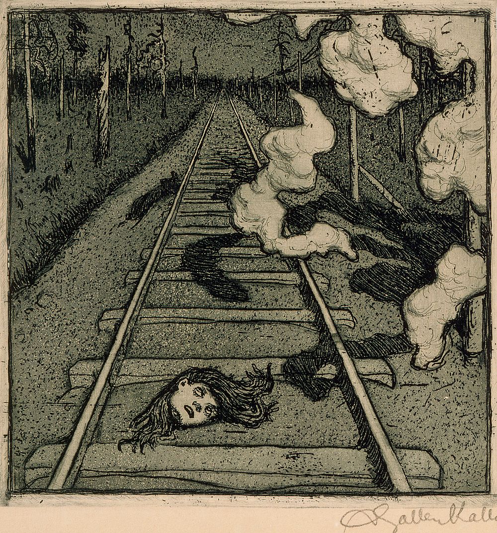 Kiskot, 1897, by Akseli Gallen-Kallela