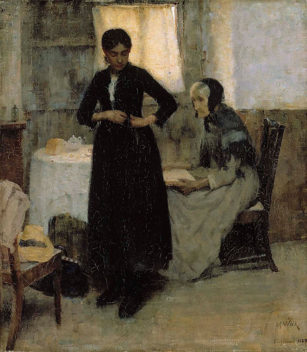 Out into the world, 1889, Maria Wiik