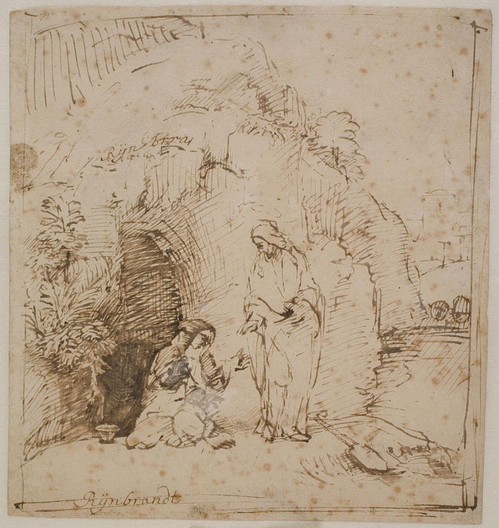 Noli me tanger by Rembrandt van Rijn