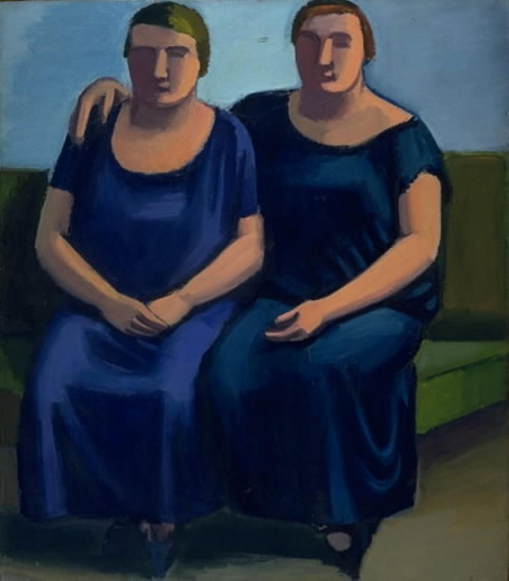 To sisters by Vilhelm Lundstrøm