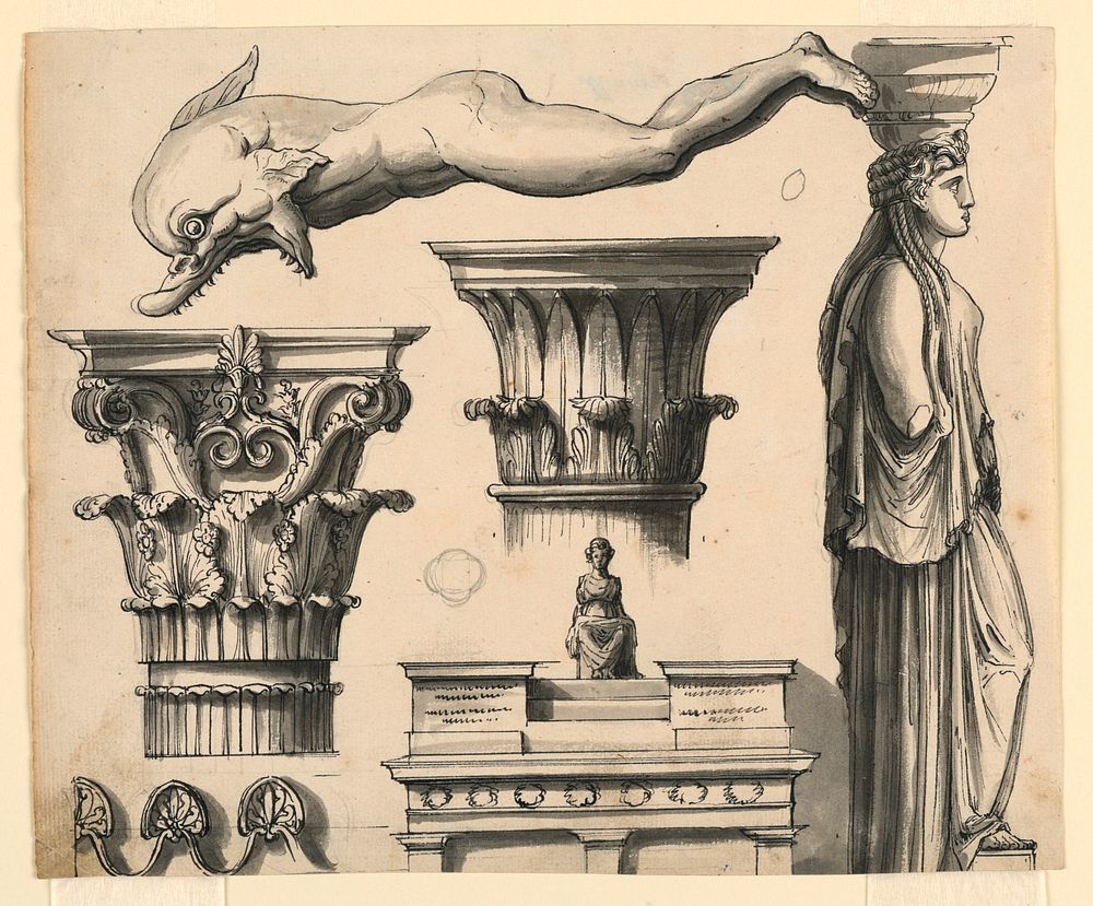 Classical and Pseudo-Classical Architectural Details, Romolo Achille Liverani