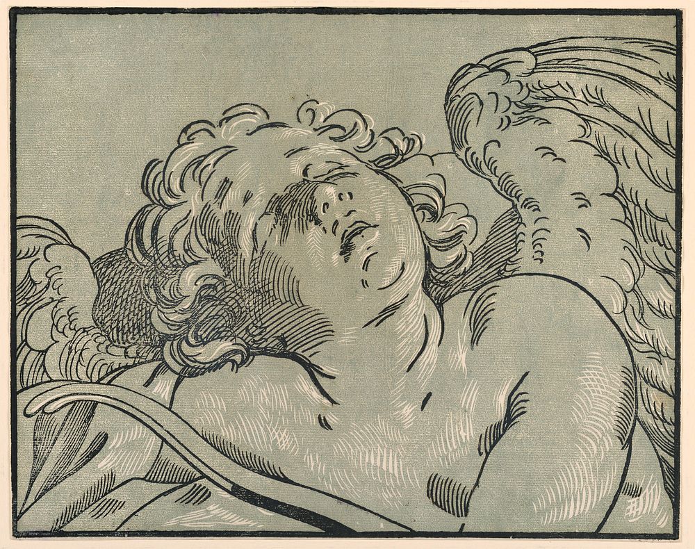 A Sleeping Cupid, Bartolomeo Coriolano