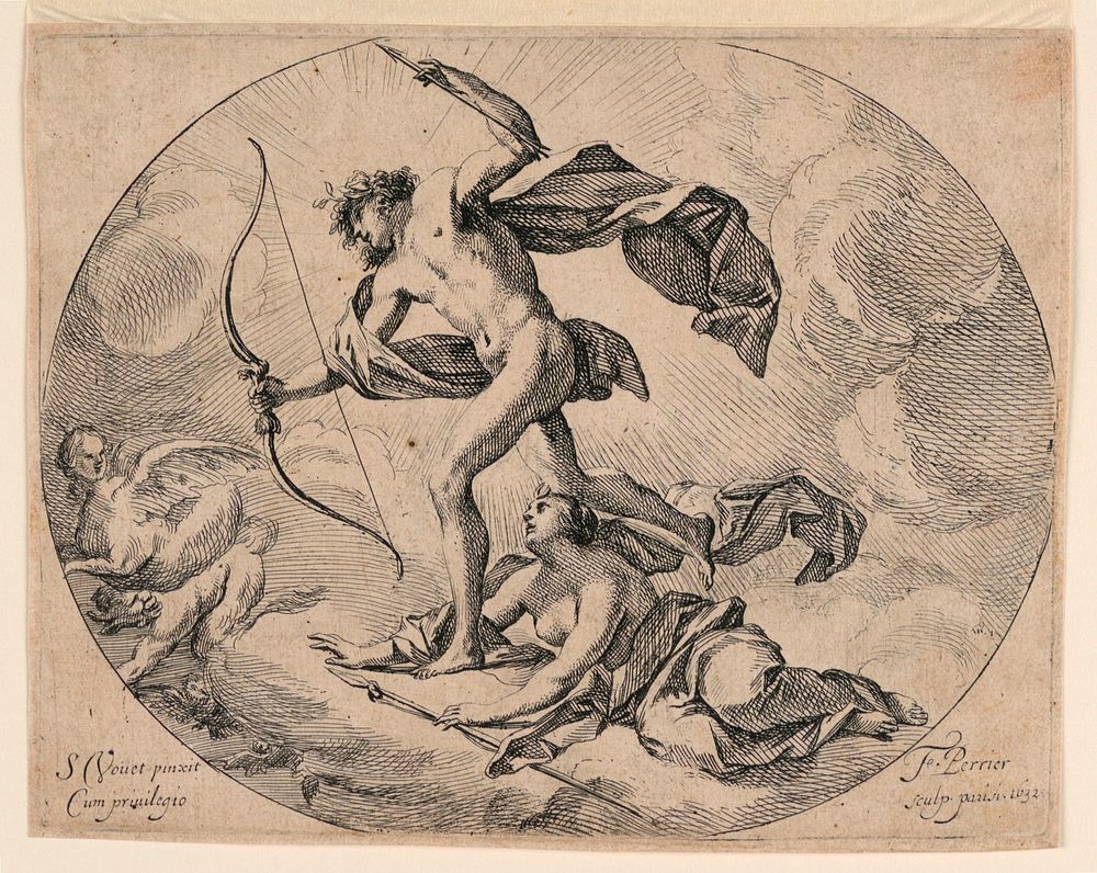 Apollo and Diana Chasing the Harpies, Franois Perrier