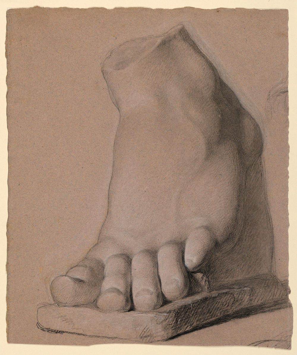 Left Foot From a Plaster, Daniel Huntington