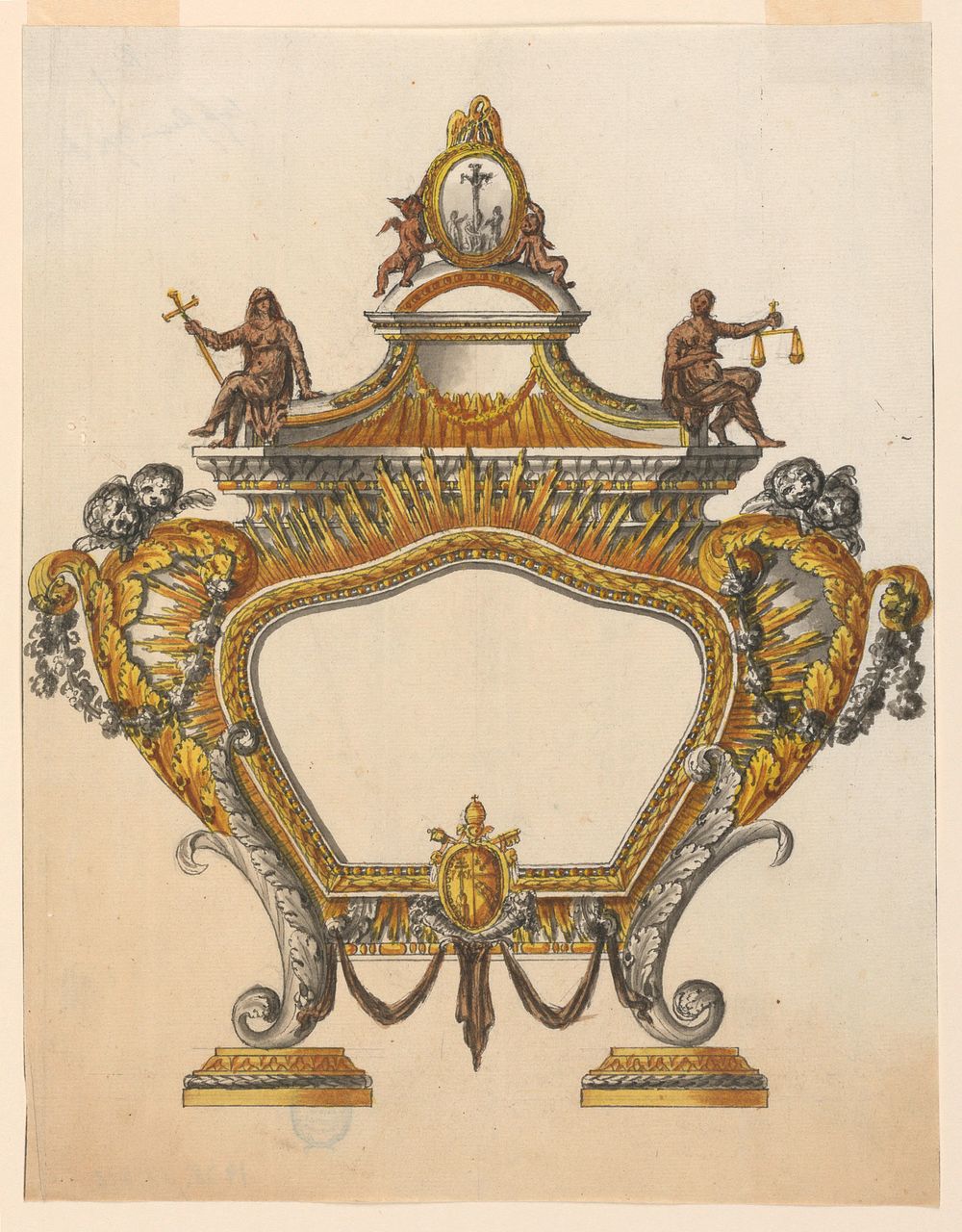 Design for an Altar Tablet, Luigi Righetti