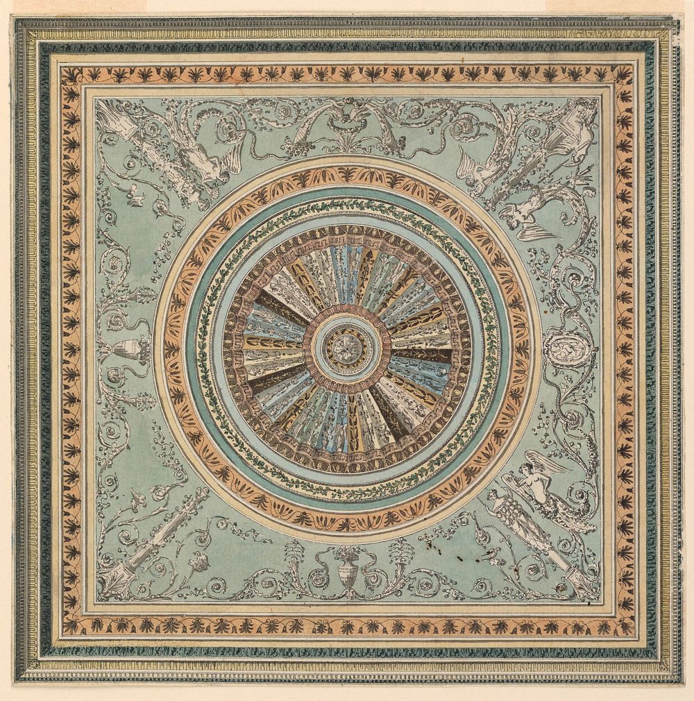 Design for a Painted Ceiling