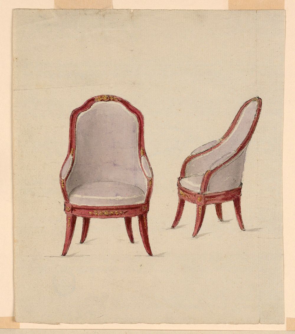 Design for an Armchair