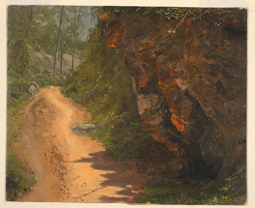 Woodland Path, Jamaica, Frederic Edwin Church