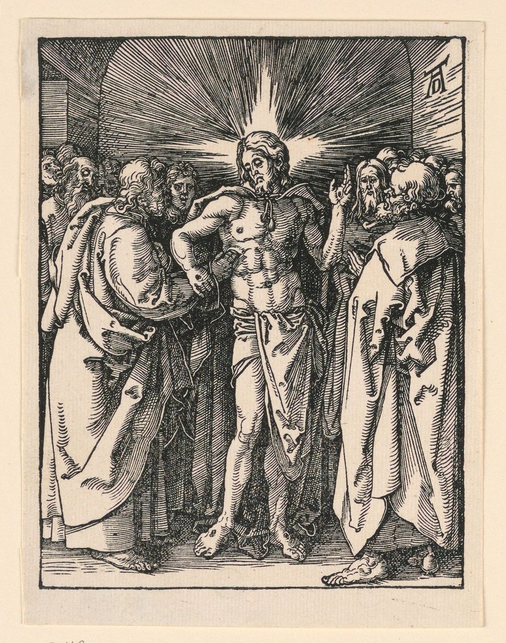 The Incredulity of Saint Thomas, from The Little Passion Series, Albrecht Drer
