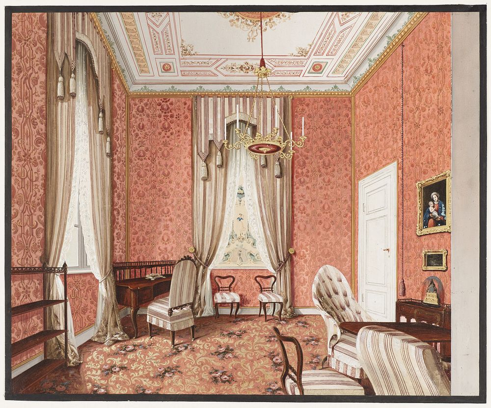A Room in the Governor's Residence, Hermannstadt (?)