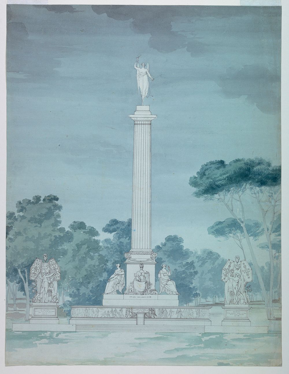 Memorial to the Napoleonic Naval Heroes Admiral Federico Carlos de Gravina and Rear-Admiral Don Antonio Escaño, Defeated at…