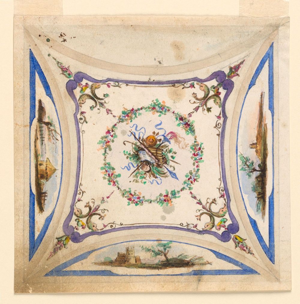 Design for a Painted Ceiling