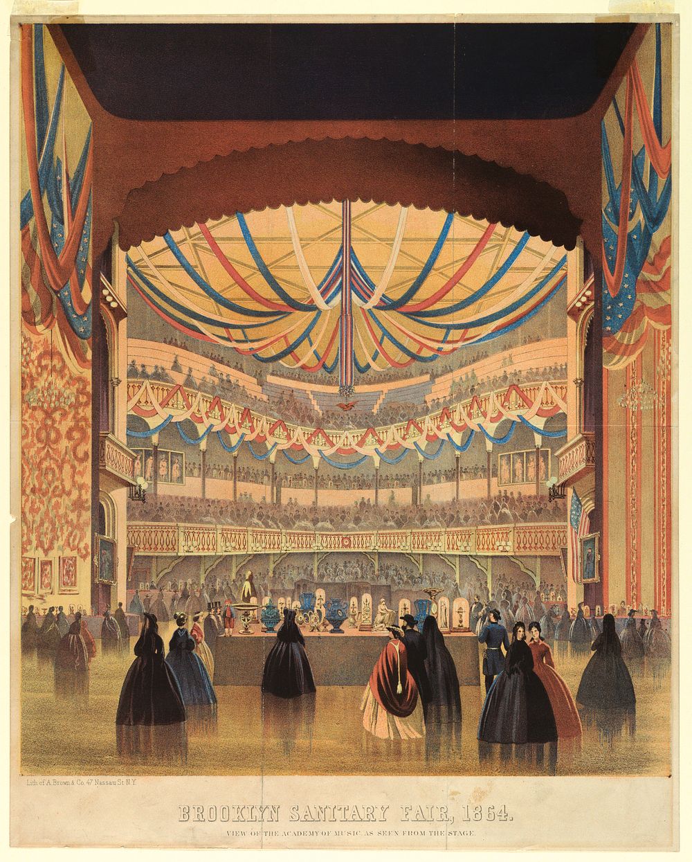 Brooklyn Sanitary Fair of 1864, the Academy of Music