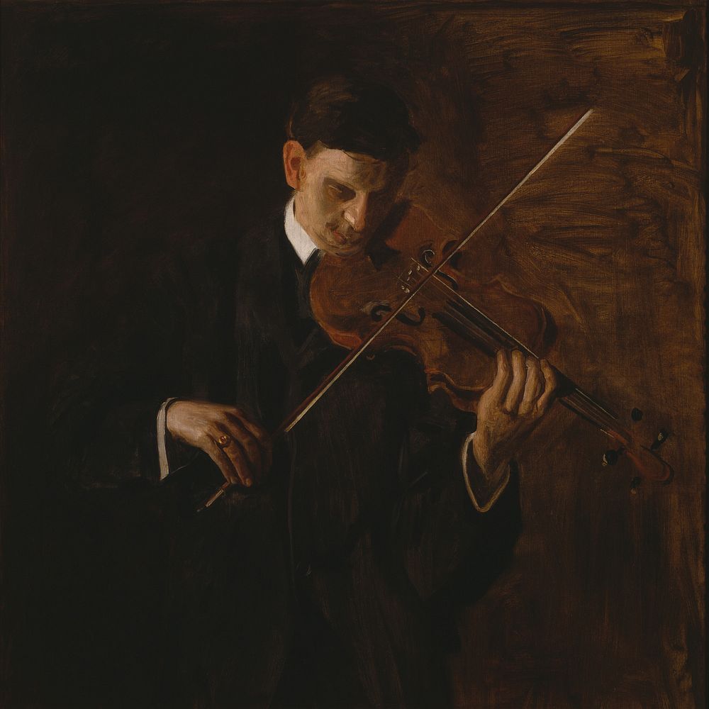 The Violinist, Thomas Eakins