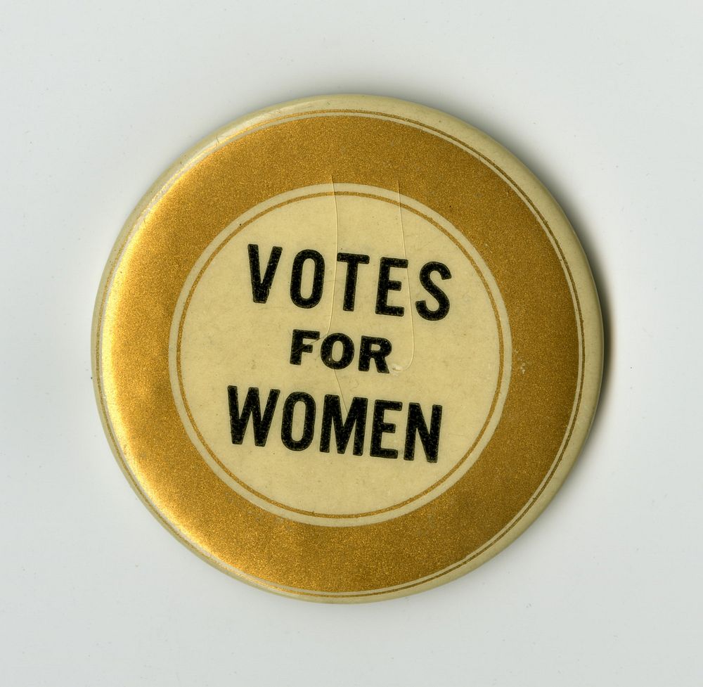 Button, “Votes for Women”