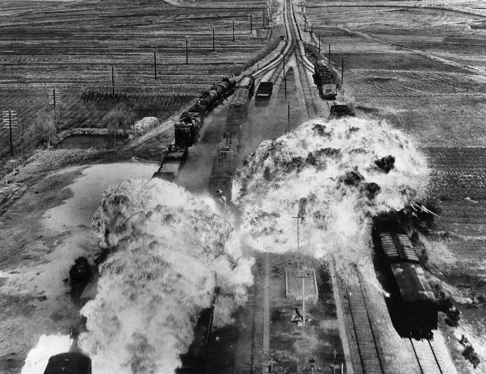 While trains were used to transport U.S. Soldiers and their equipment during the Korean War, trains in North Korea were…