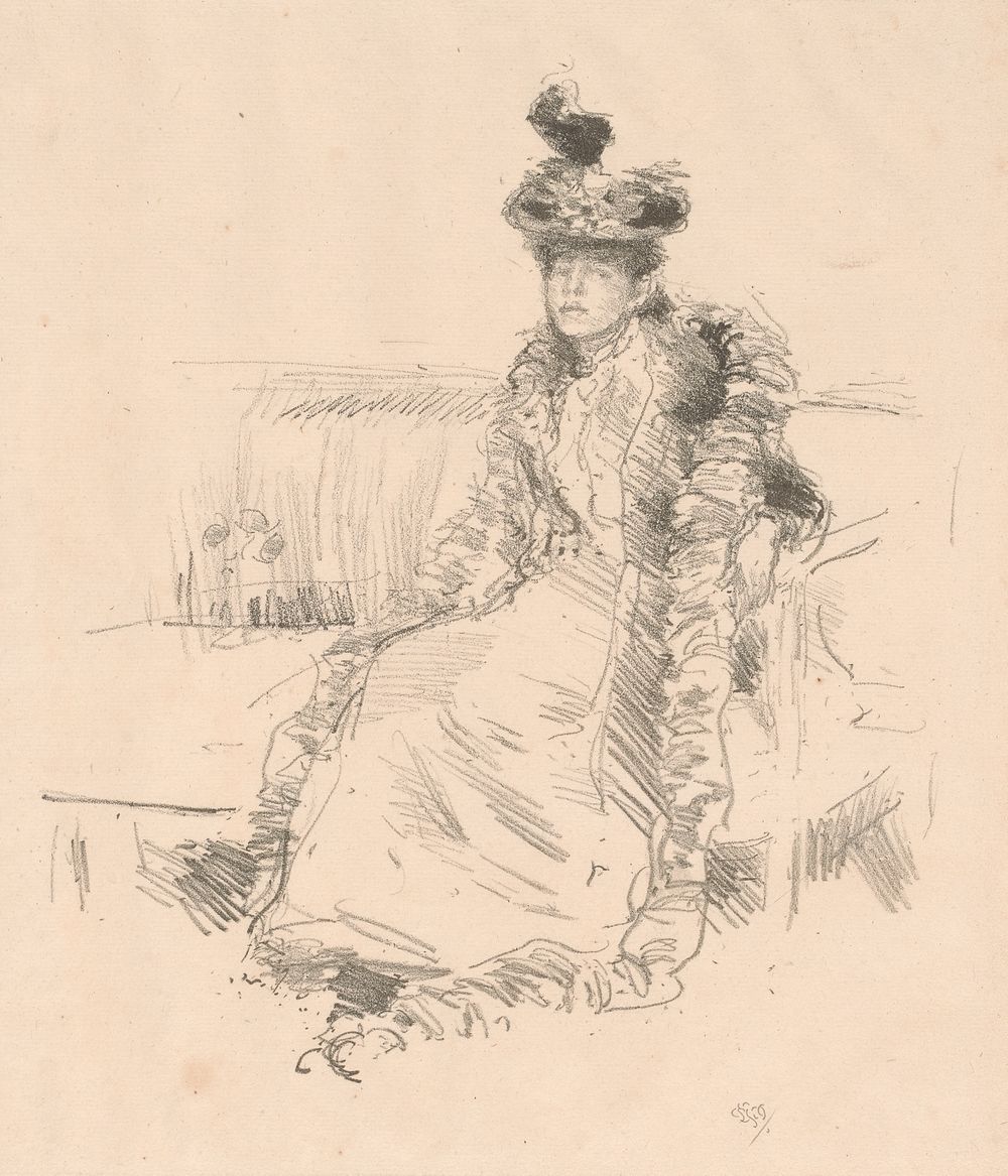 A Lady Seated by James McNeill Whistler
