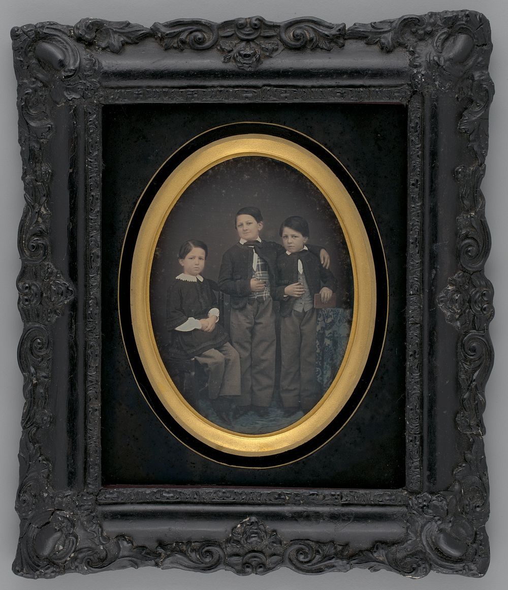 Untitled (Portrait of Three Boys) by Unknown Maker