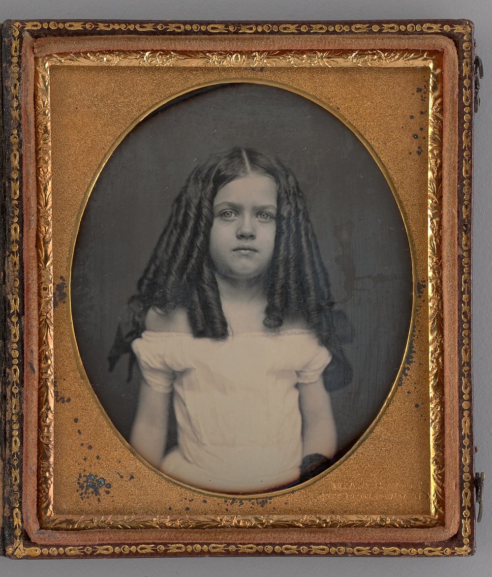 Untitled (Portrait of a Girl) by Marcus Aurelius Root