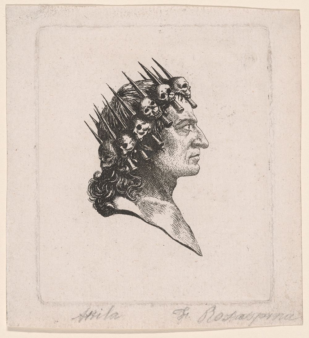 Portrait of Le Roi Marat by Viller