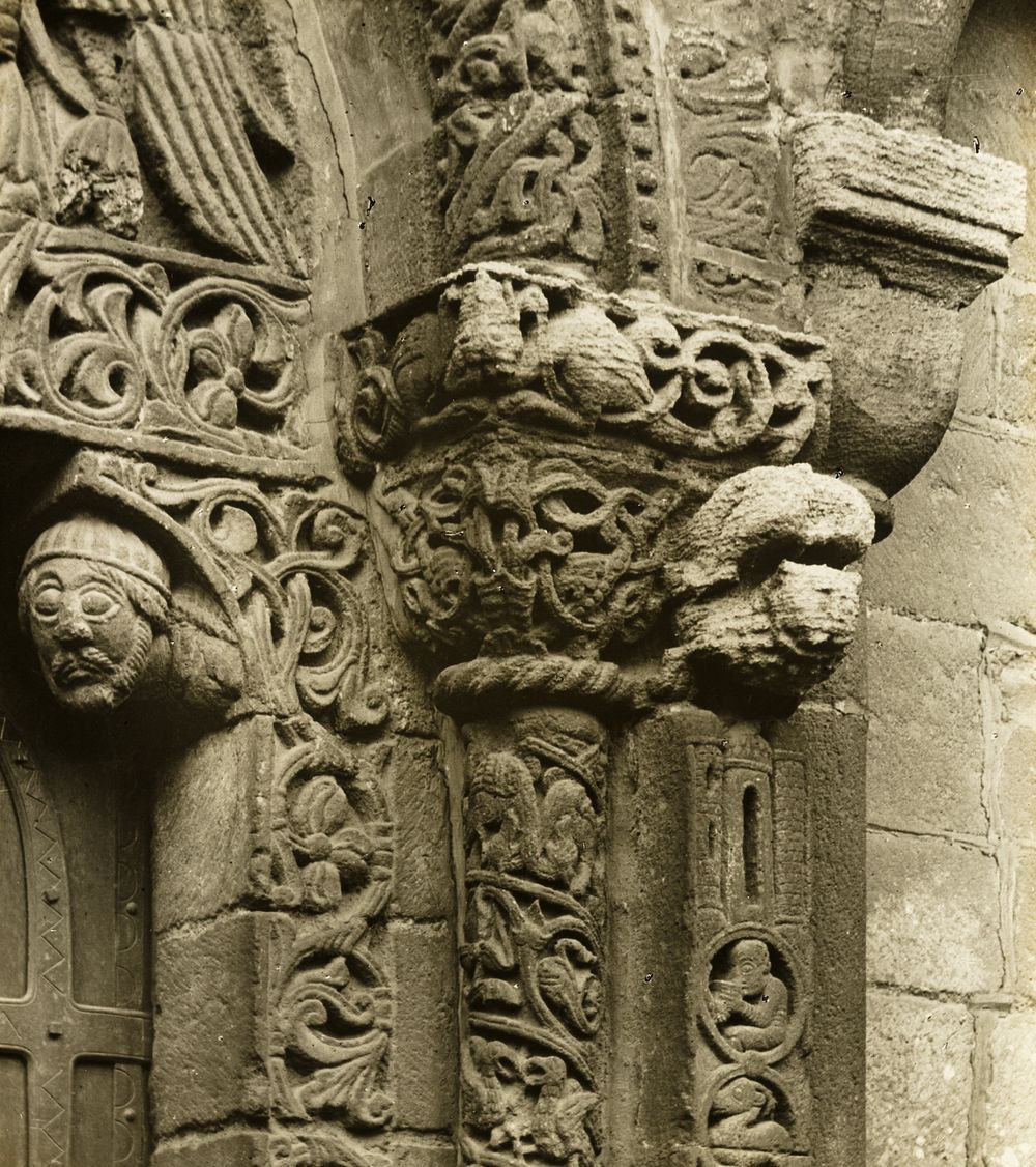 Ely Cathedral: Prior's Doors: Calilals West Side by Frederick H. Evans