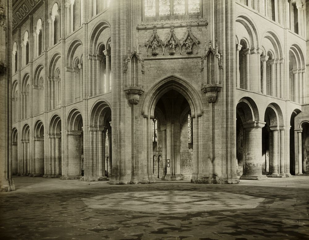 Ely Cathedral: Octagon into Nave and North Transept by Frederick H. Evans