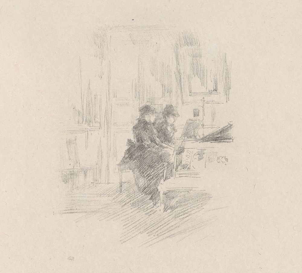 The Duet, No. 2 by James McNeill Whistler