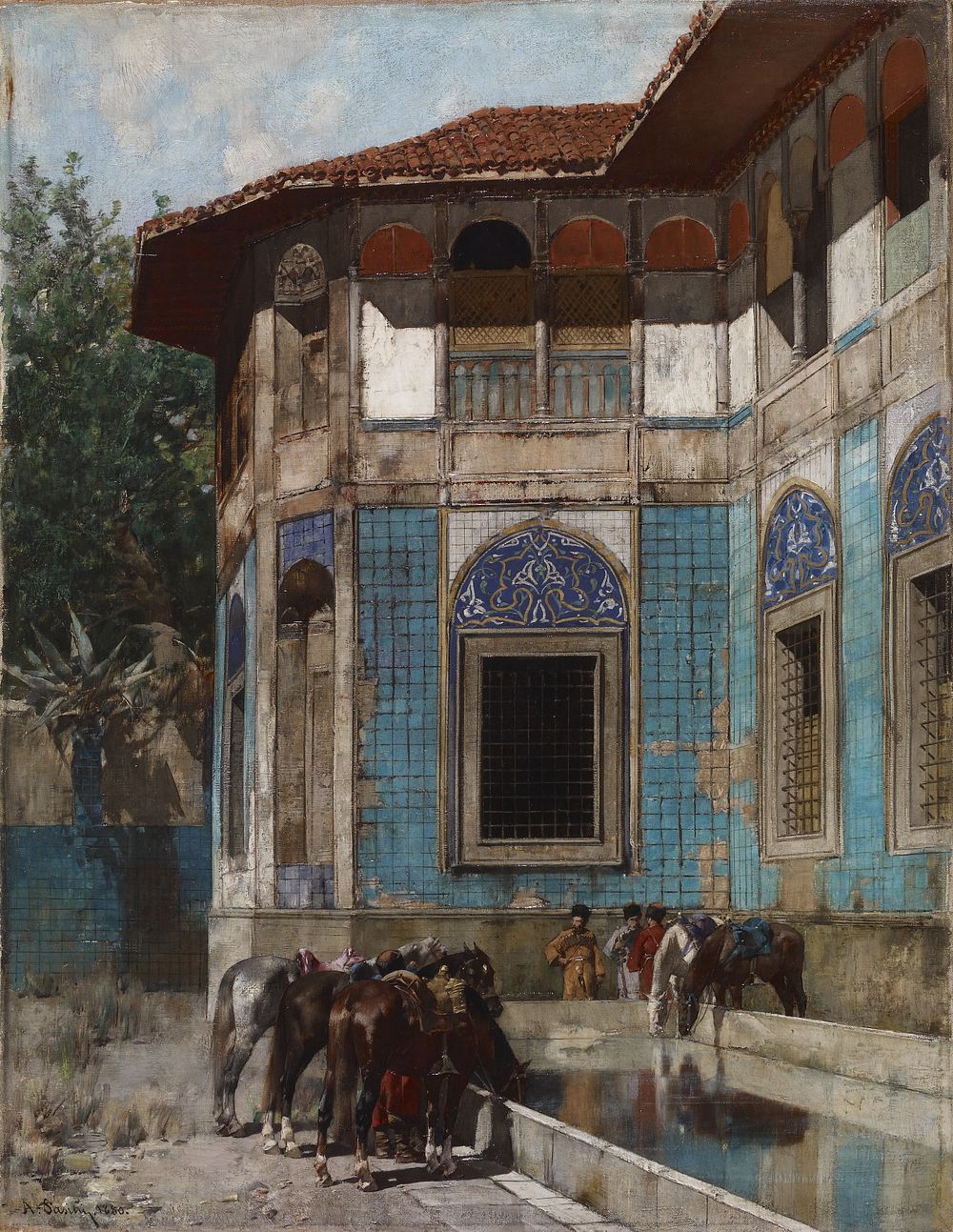 Damascus (1880) by Alberto Pasini