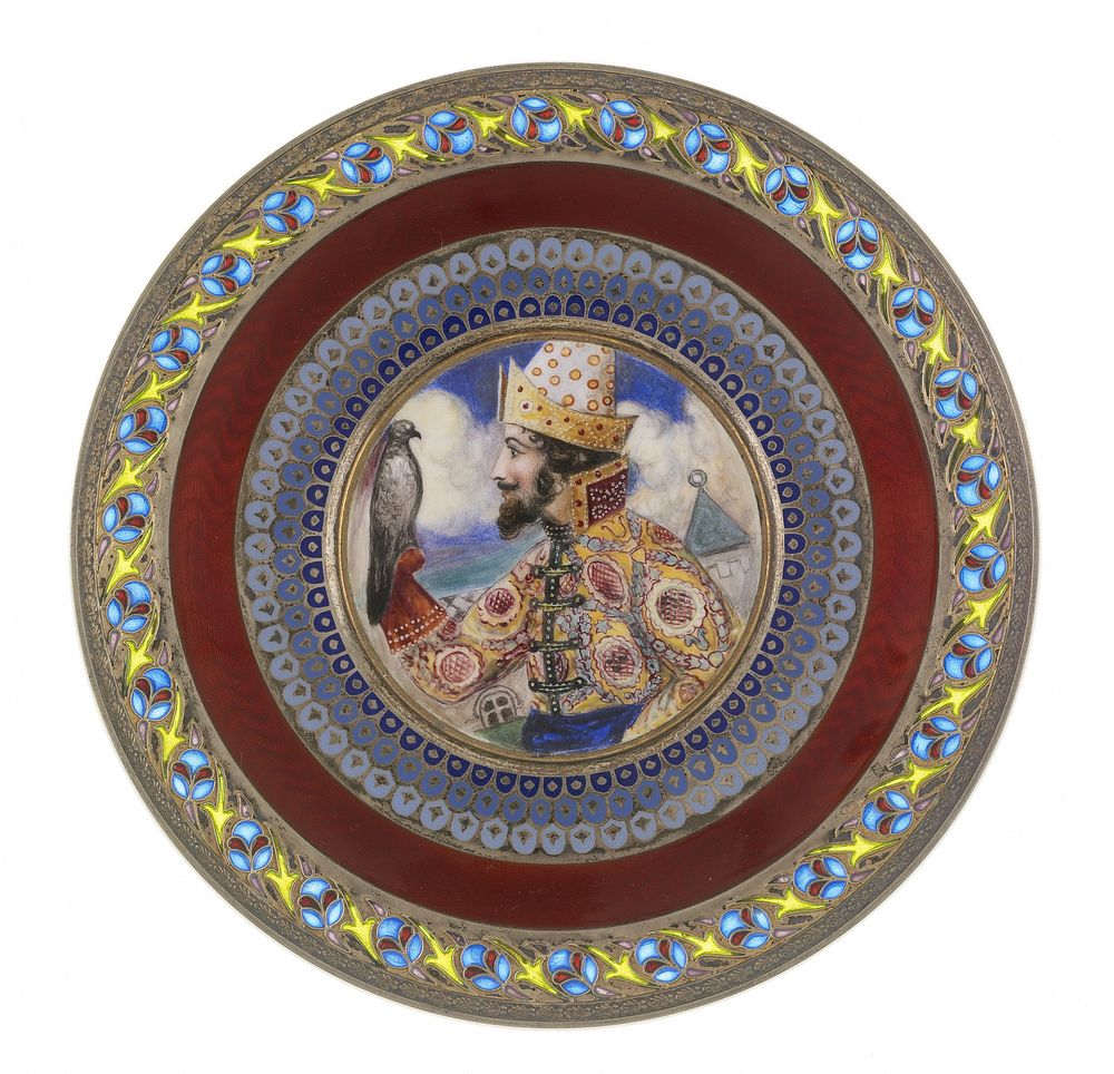 Plate (1908-1917) by Ivan Khlebnikov