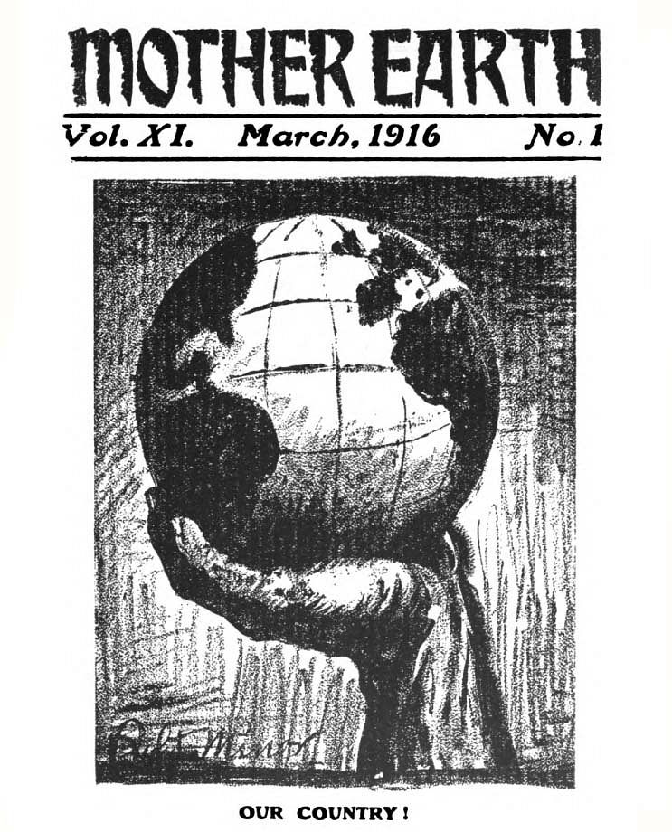 Mother Earth Mars 1916