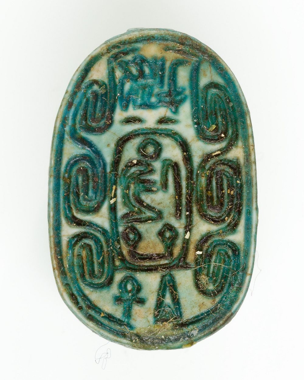 Scarab With Throne Name of Amenemhat VII (Sedjefakare)