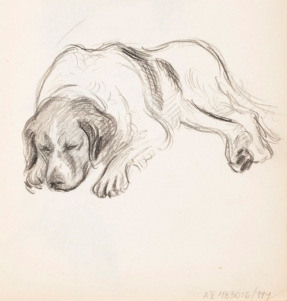 Sarto, 1905 - 1907part of a sketchbook by Hugo Simberg