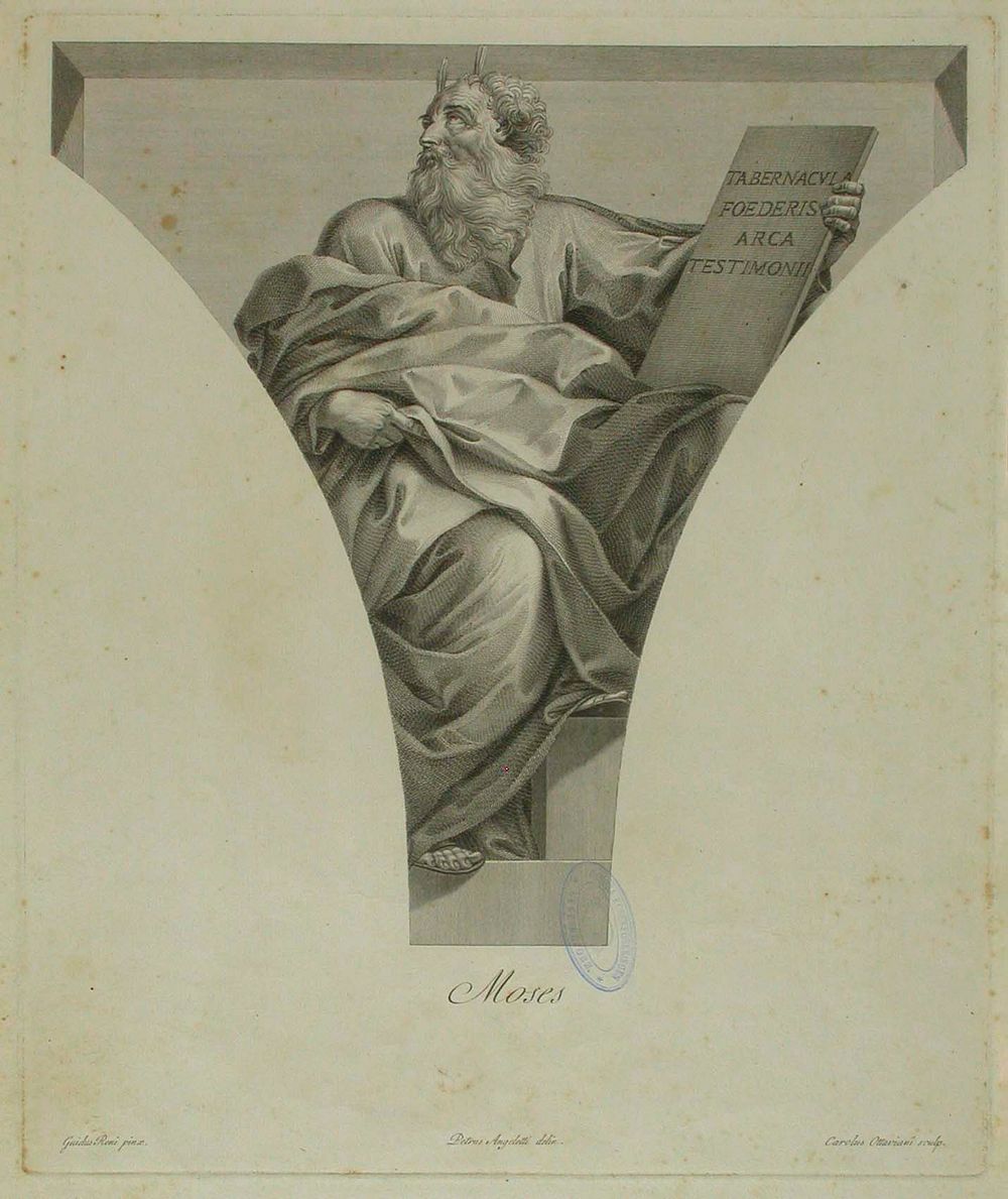 Mooses, quirinali-kappelin maalauksen mukaan