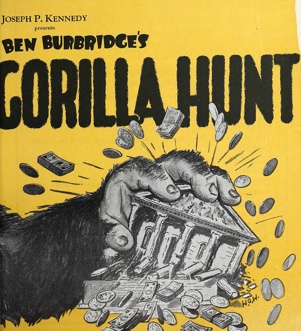 The Gorilla Hunt ad, Exhibitor's Herald (weekly, September 18, 1926 to December 11, 1926) (page 1392 crop)